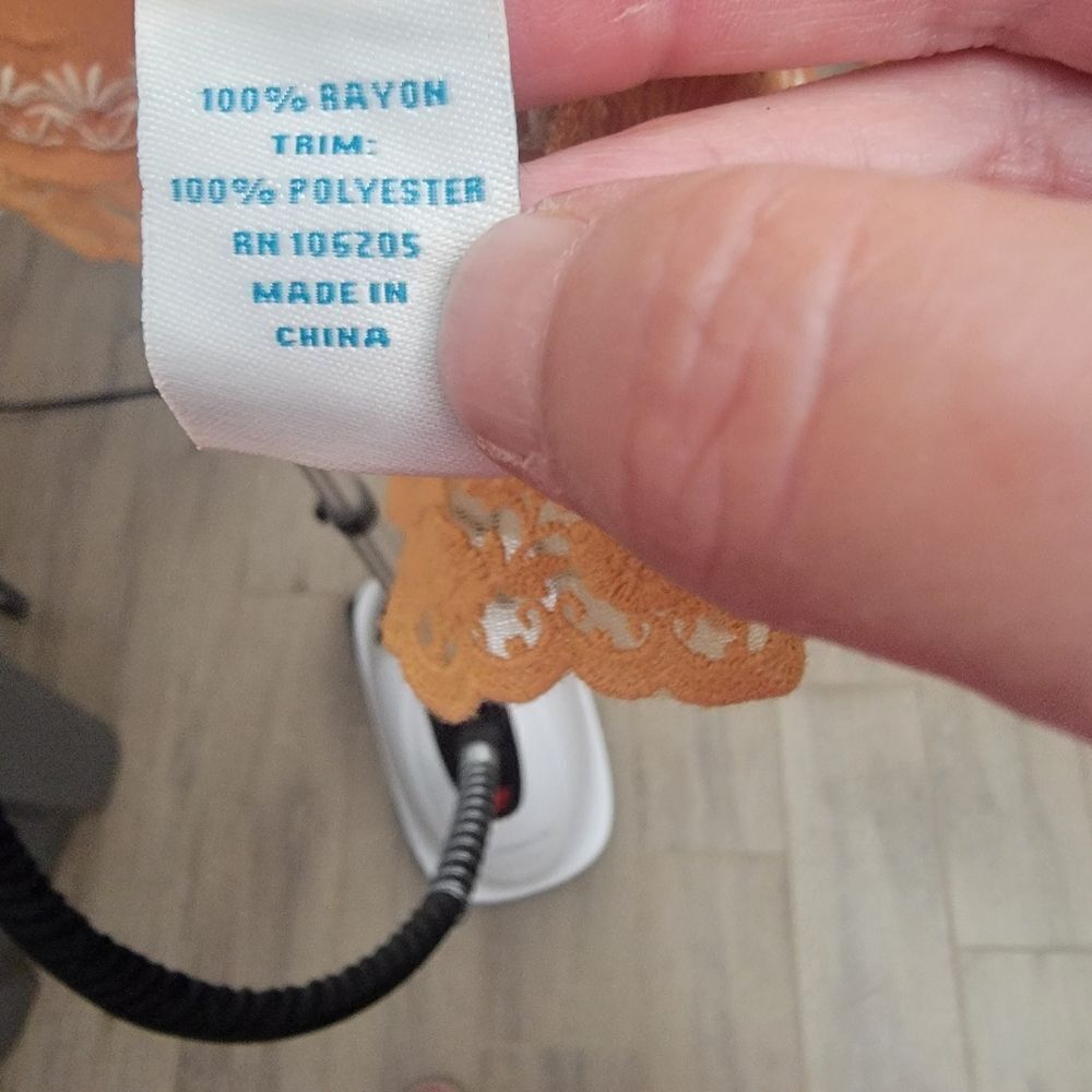 Sundance Boho Belle Embroidered Open Front Kaftan… - image 12